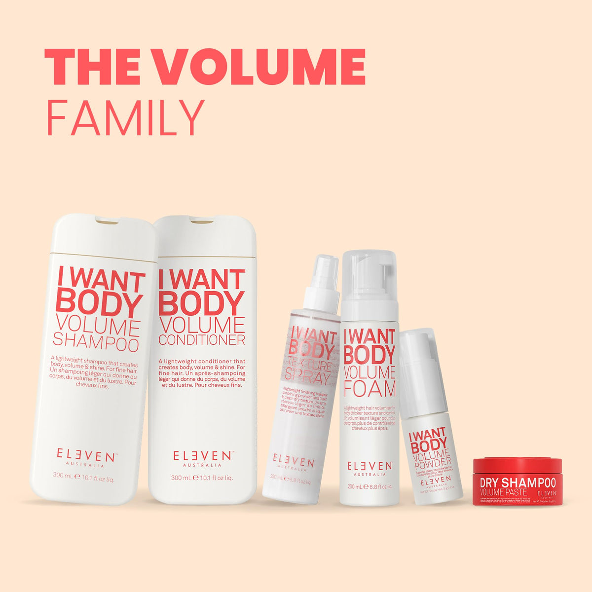 ELEVEN AUSTRALIA on bathroom counter for quick everyday styling boost