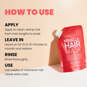 ELEVEN AUSTRALIA before and after hair comparison displaying improved smoothness and shine benefit