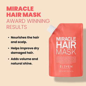 ELEVEN AUSTRALIA open jar texture of mask showing creamy formula for deep hydration benefit