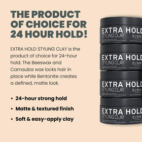 ELEVEN AUSTRALIA open tin displaying clay texture to show matte finish and easy scoopability