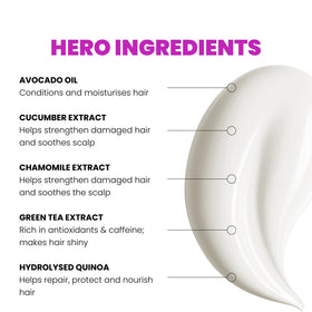 ELEVEN AUSTRALIA creamy conditioner texture close-up showing smooth glide benefit
