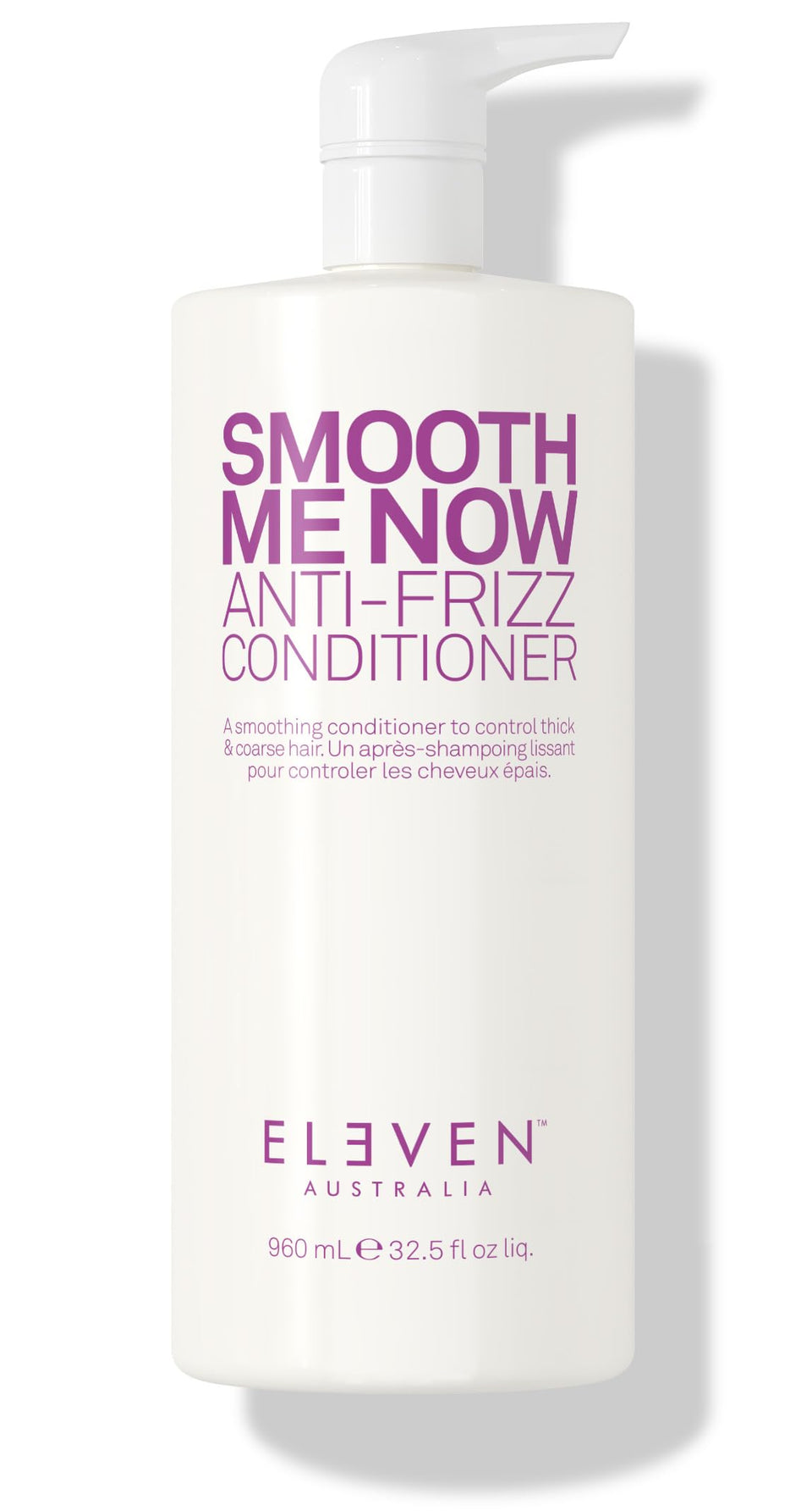 ELEVEN AUSTRALIA front bottle view showing product branding and large size benefit