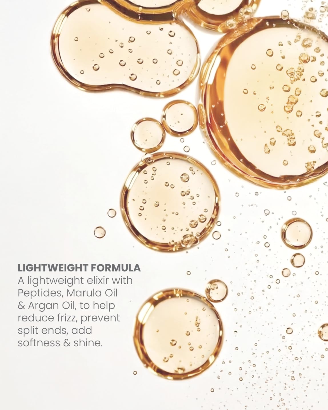 ELEVEN AUSTRALIA texture drop on hand showing lightweight absorption benefit