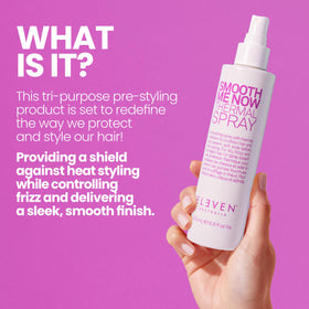 ELEVEN AUSTRALIA mist on hand showing lightweight texture and quick absorption