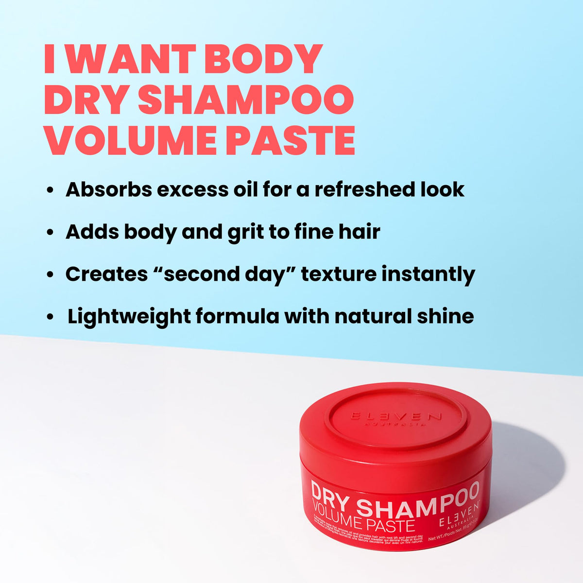 ELEVEN AUSTRALIA open jar showing creamy paste texture and easy scoop benefit