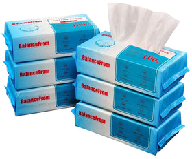 Elevon front packaging showing pack of six soft unscented cotton tissues for convenience