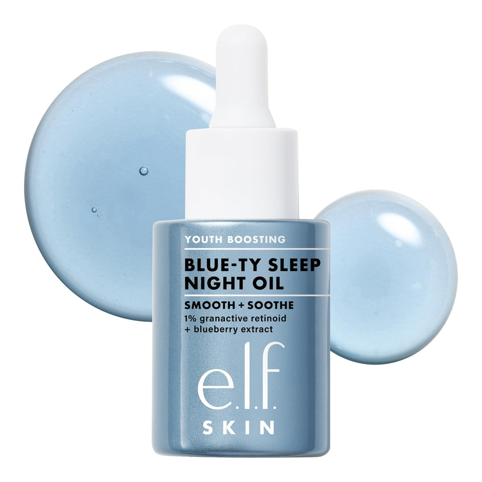 e.l.f. front packaging showing bottle and box, clear branding and benefit