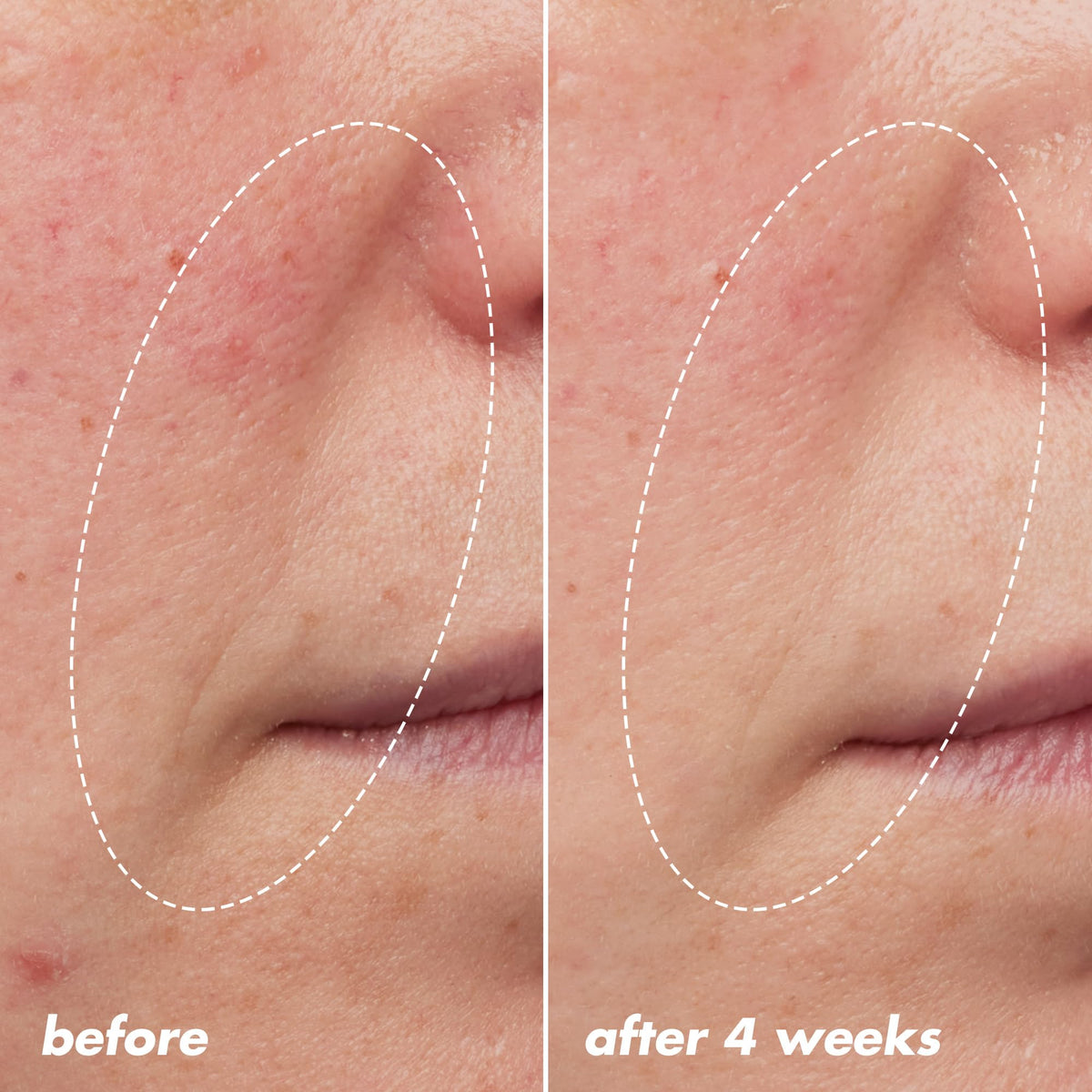 e.l.f. oil spread on hand, demonstrates non-greasy hydration benefit