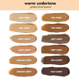 e.l.f. texture swirled on skin showing smooth blendability and hydrating finish
