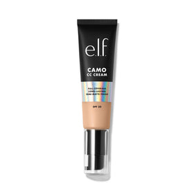 e.l.f. front packaging showing bottle and shade label, clear product benefit