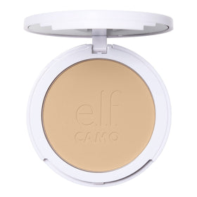 e.l.f. front compact view showing sleek packaging and portability benefit