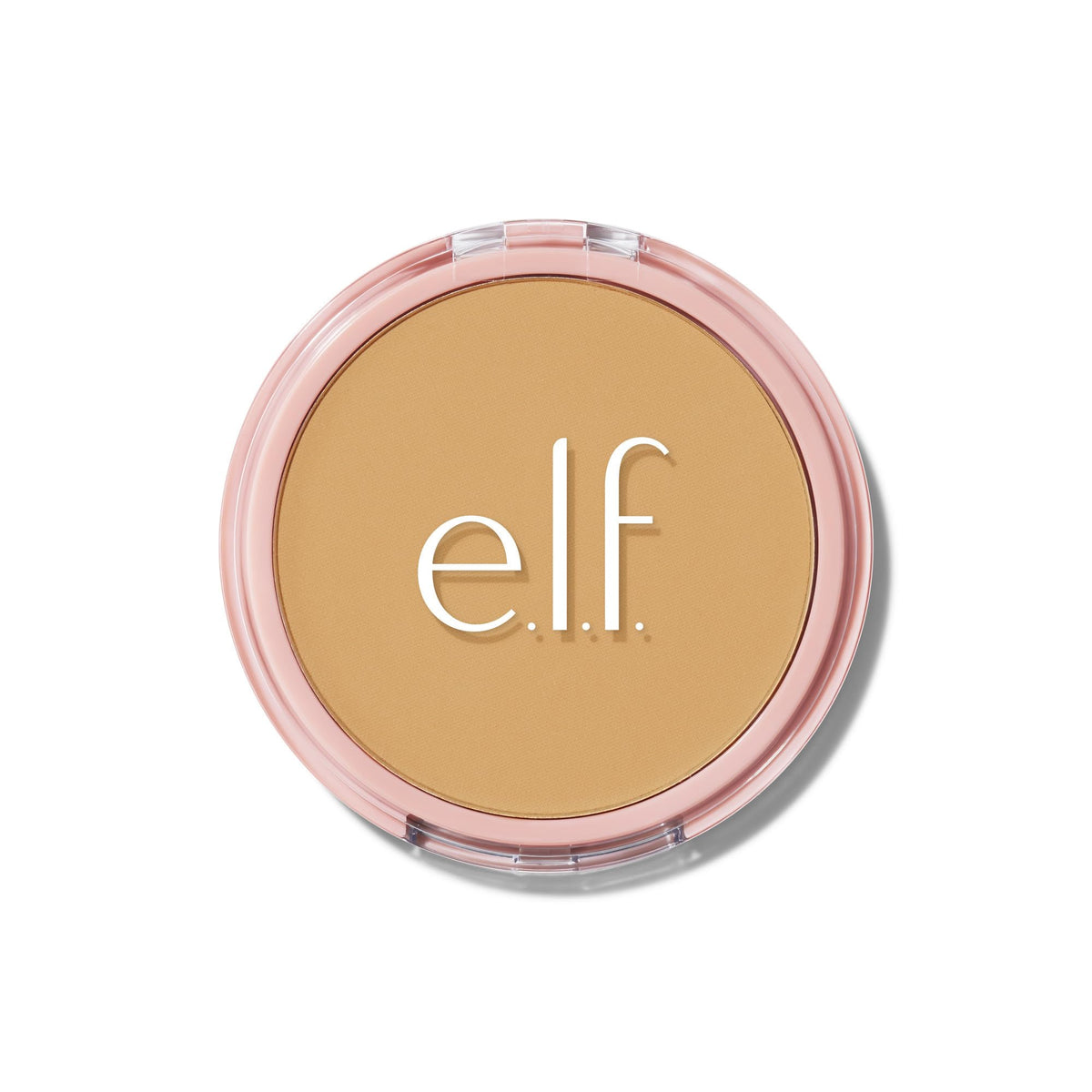 e.l.f. compact front view showing sleek packaging and travel convenience