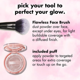 e.l.f. Halo Glow in a makeup bag lifestyle shot for on-the-go touch-ups