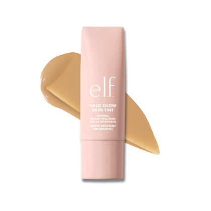 e.l.f. front packaging showing shade 7 Medium Warm and SPF benefit