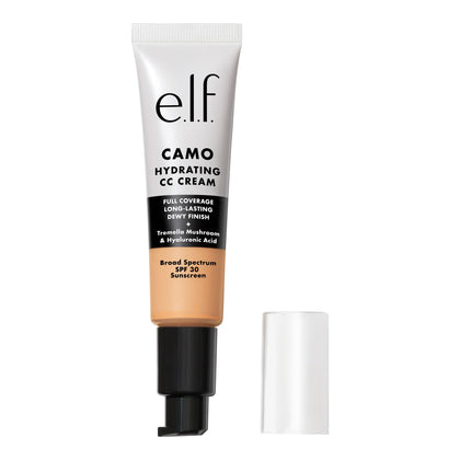 e.l.f. front packaging showing bottle and branding with easy application