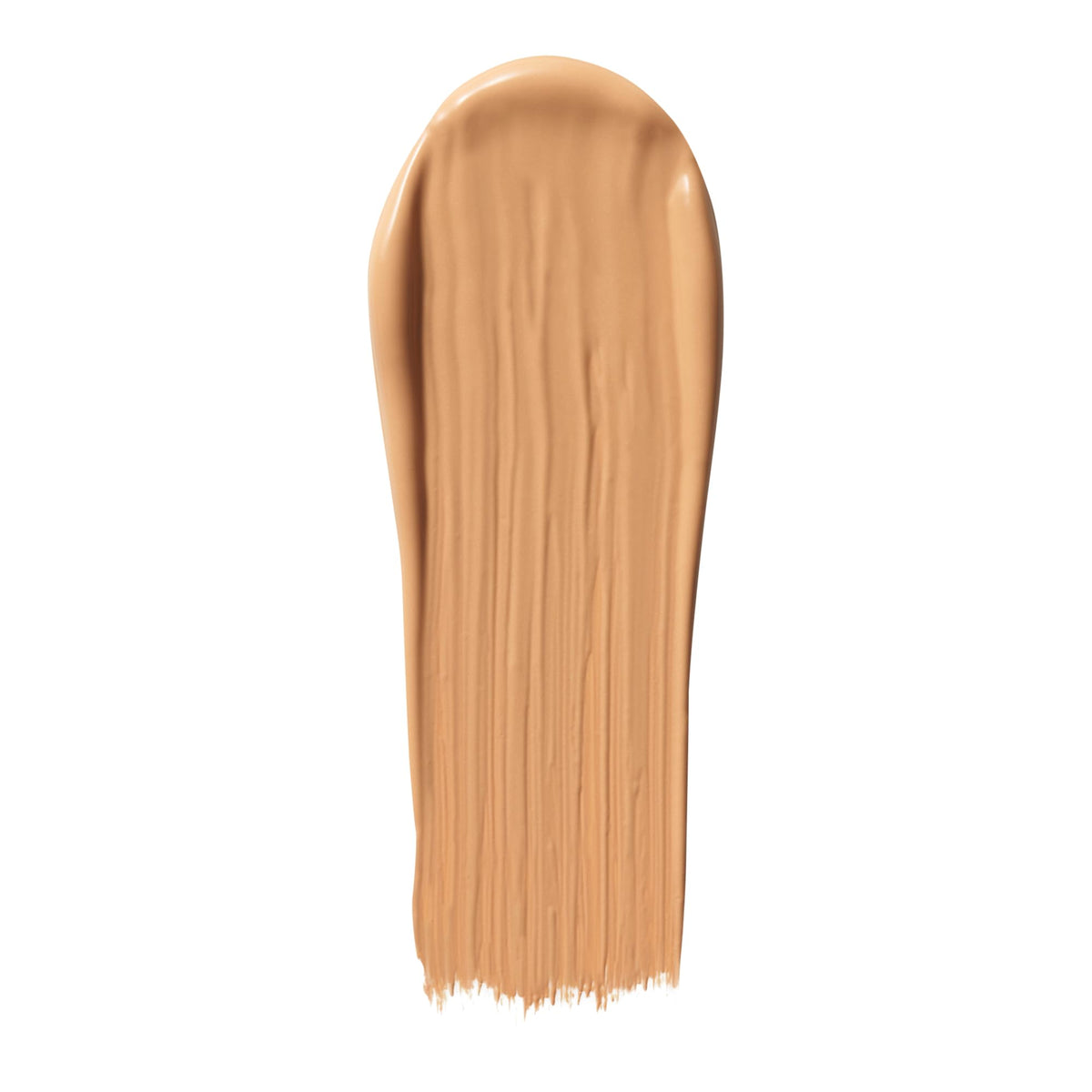 e.l.f. texture swipe showing creamy dewy finish and blendable coverage
