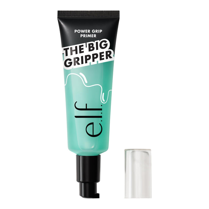 e.l.f. Power Grip Primer jumbo front packaging showing label and size benefit