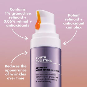e.l.f. SKIN close-up of amber-hued formula highlighting potency and blend