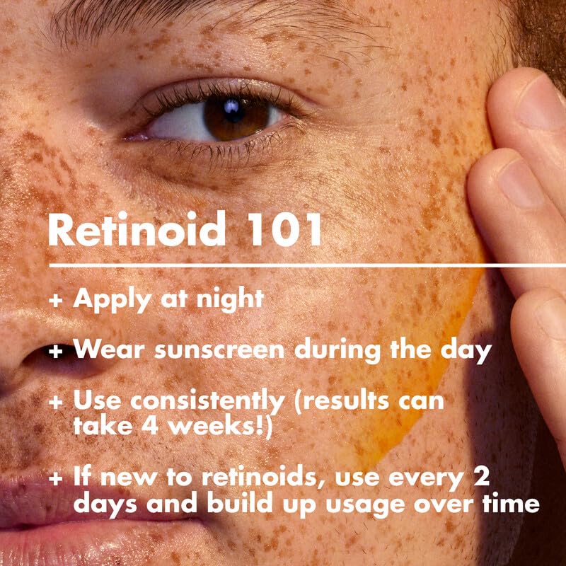 e.l.f. SKIN label detail listing retinoid and hyaluronic acid for ingredient clarity