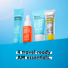 e.l.f. cleanser close-up foam texture highlighting gentle hydration benefit