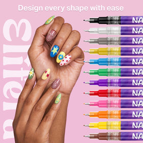 ELIFERA color swatches displaying vibrant shades for versatile DIY nail creativity