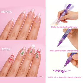 ELIFERA finished manicure in lifestyle setting illustrating polished results and convenience