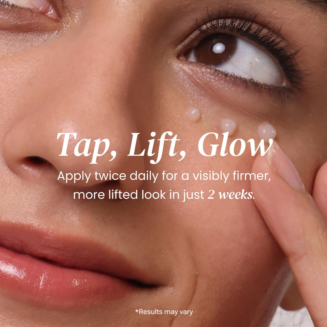 Eliré product label close-up showing key ingredients and clean formulation