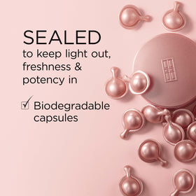 Elizabeth Arden illustrative before and after concept showing visible wrinkle improvement