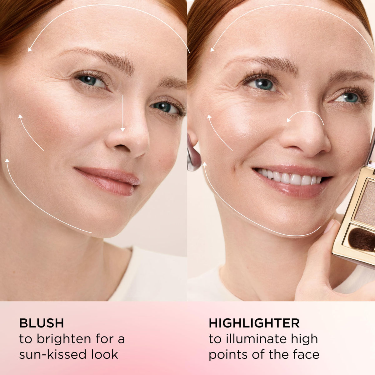 Elizabeth Arden blush on vanity styled for daily routine inspiration and ease
