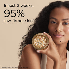Elizabeth Arden capsules in hand showing size and travel-friendly benefit