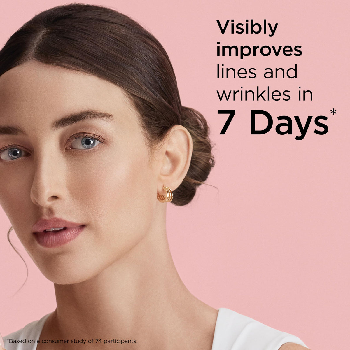 Elizabeth Arden open single-dose capsule demonstrating measured potency