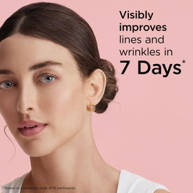 Elizabeth Arden open single-dose capsule demonstrating measured potency