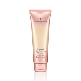 Elizabeth Arden front packaging showing cleanser and brand benefit of hydration