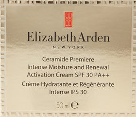Elizabeth Arden cream texture close-up highlighting rich hydration