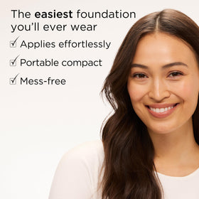 Elizabeth Arden cream texture swipe highlighting creamy, blendable finish