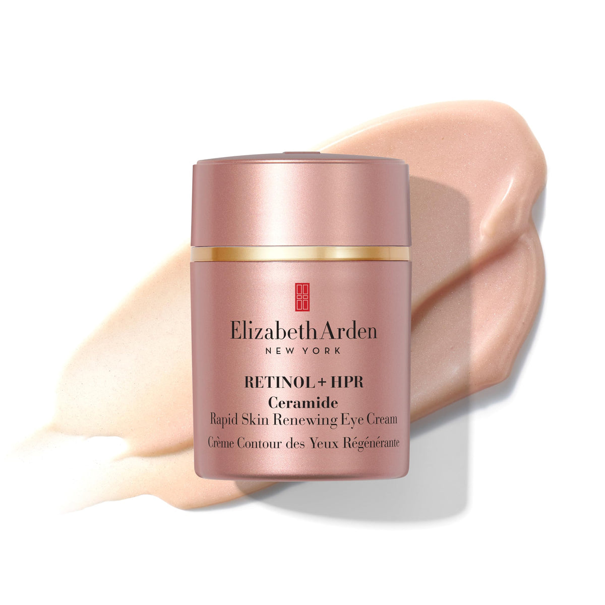 Elizabeth Arden jar open showing cream texture and easy dispensing