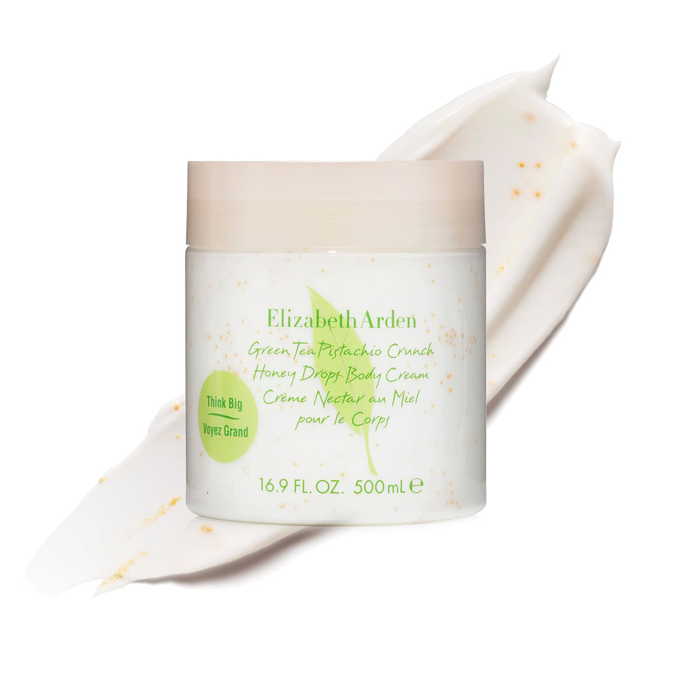 Elizabeth Arden front jar showing packaging and moisturizing benefit