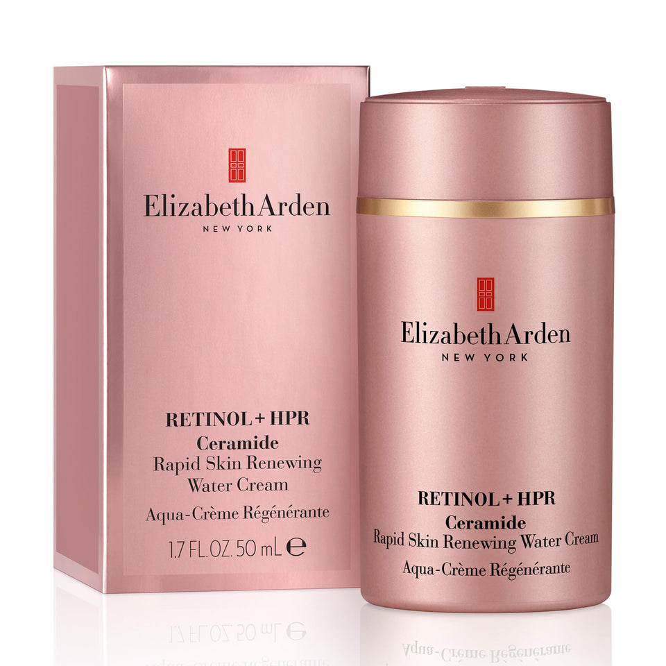Elizabeth Arden front packaging showing product and benefits
