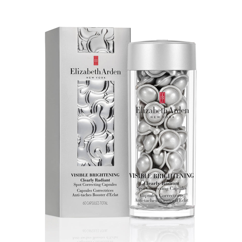 Elizabeth Arden front packaging showing product and brightening benefits