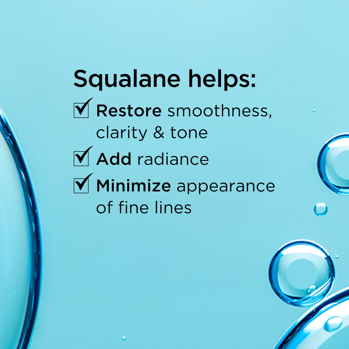 Elizabeth Arden squalane ingredient visual representing skin-compatible hydration benefit