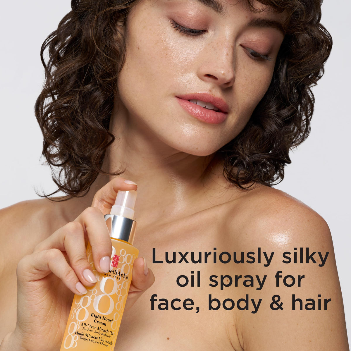 Elizabeth Arden lifestyle bathroom counter suggesting daily routine
