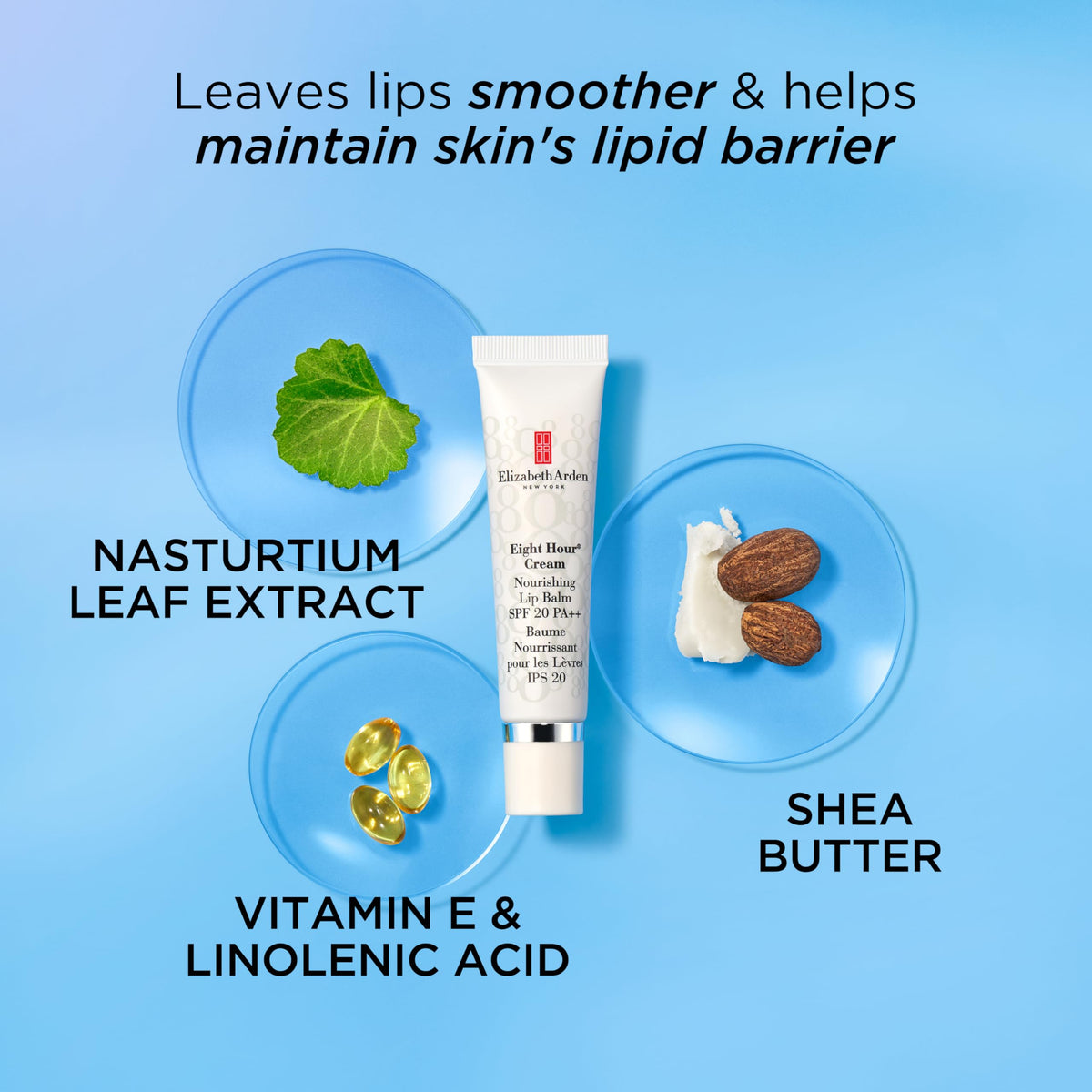 Elizabeth Arden bedside tube positioned as nighttime treatment for overnight repair