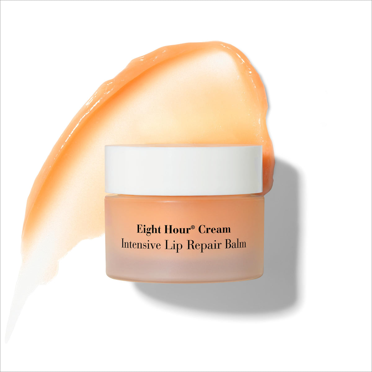 Elizabeth Arden open twist-up stick showing balm tip for easy application