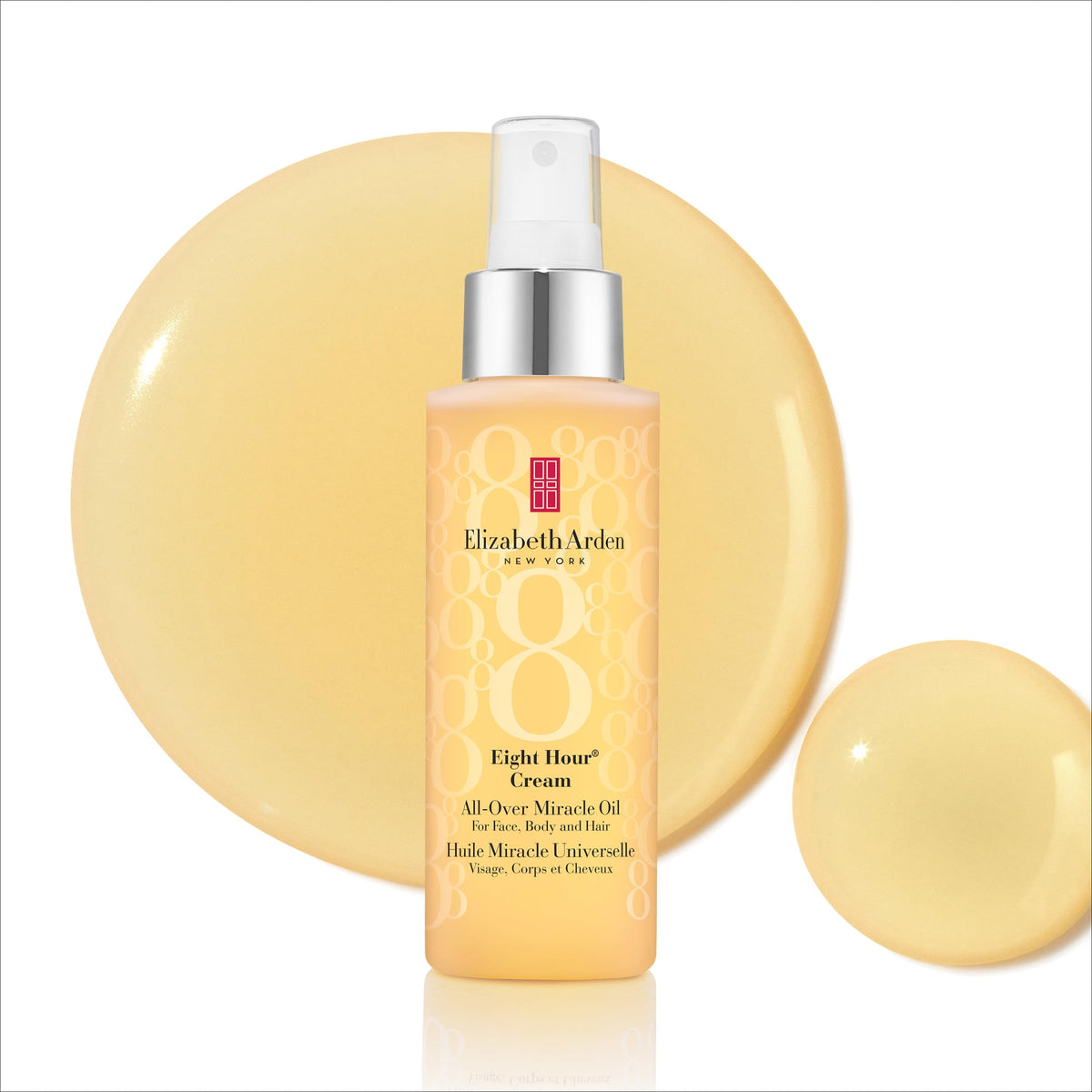 Elizabeth Arden closeup spray nozzle demonstrating even mist
