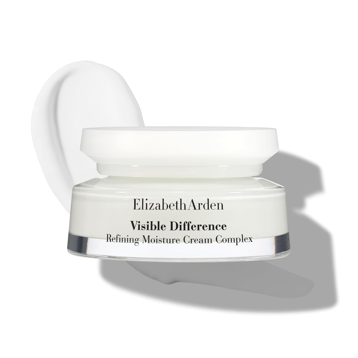 Elizabeth Arden open jar close-up of cream texture for rich moisturization benefit
