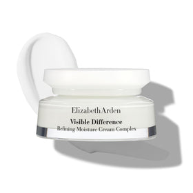 Elizabeth Arden open jar close-up of cream texture for rich moisturization benefit