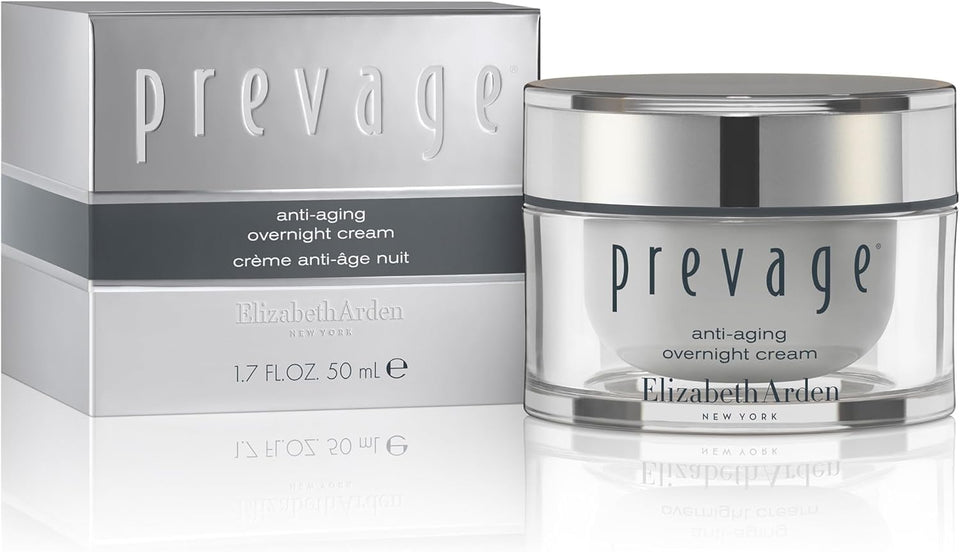 Elizabeth Arden PREVAGE front jar showing product and brand for immediate recognition