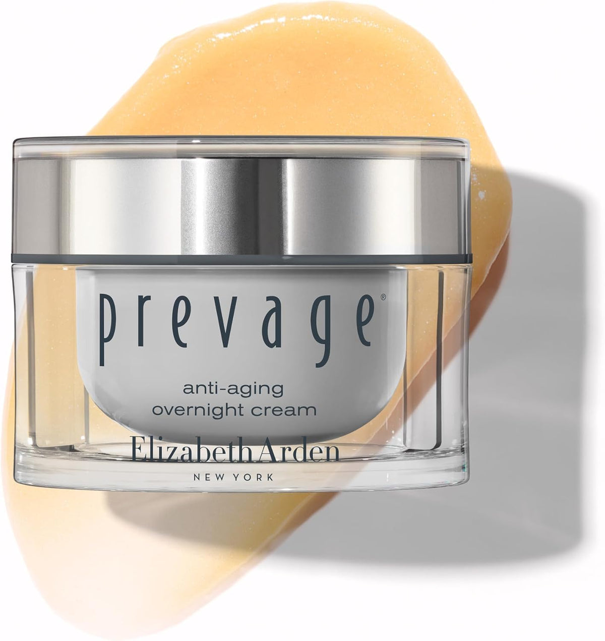 Elizabeth Arden PREVAGE open jar texture highlighting rich cream for deep hydration