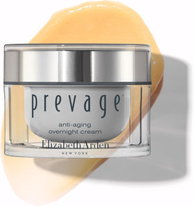 Elizabeth Arden PREVAGE open jar texture highlighting rich cream for deep hydration