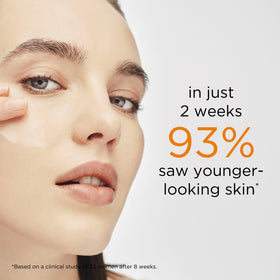 Elizabeth Arden PREVAGE serum texture close-up highlighting lightweight silky consistency for fast absorption